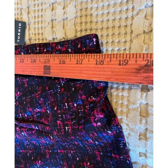 Torrid NWT Womens Elastic Waist size 1X Ankle Crop Relaxed Taper Pants - Picture 5 of 8